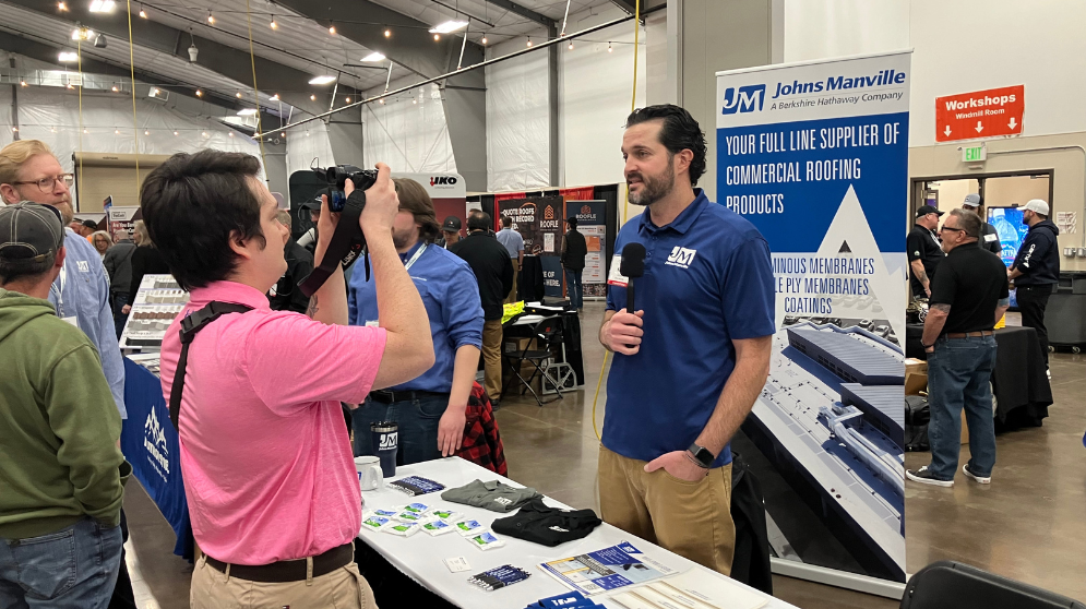 JM'ers Attend Annual Colorado Roofing Association Trade Show Johns